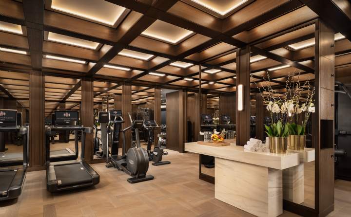 gym with personal training studios