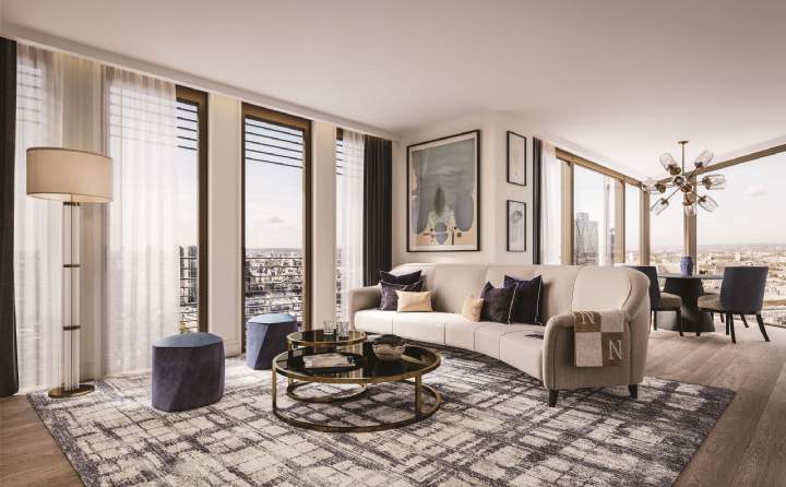 One Bishopsgate Plaza Living room One Bishopsgate Plaza Living room