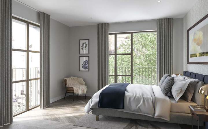 Master bedroom at 101 on Cleveland Master bedroom at 101 on Cleveland