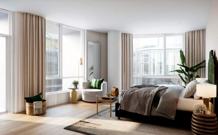 Bedroom in Prospect Place