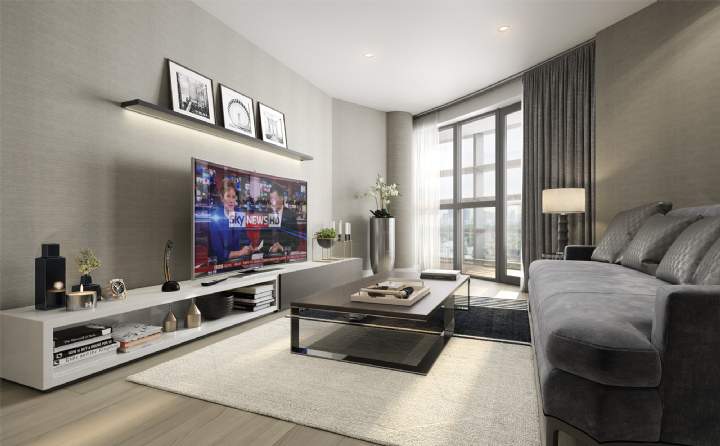Living room at City North