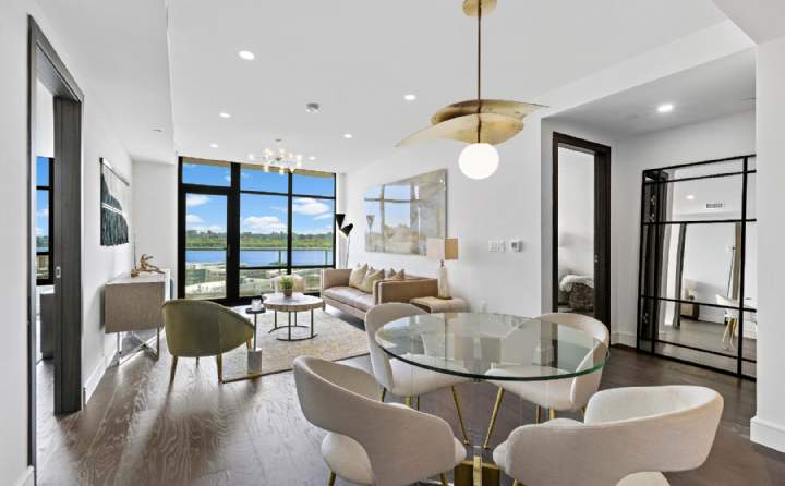 Expansive light-filled living space Expansive light-filled living space