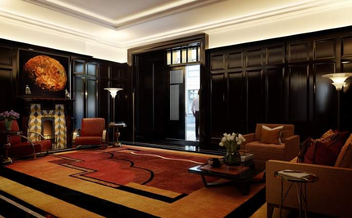 Residents Entrance Lobby. CGI