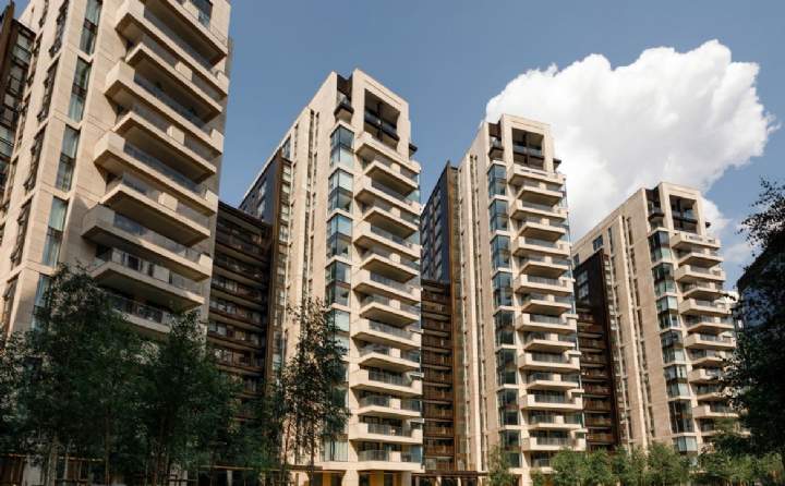 The exterior of Paddington Gardens