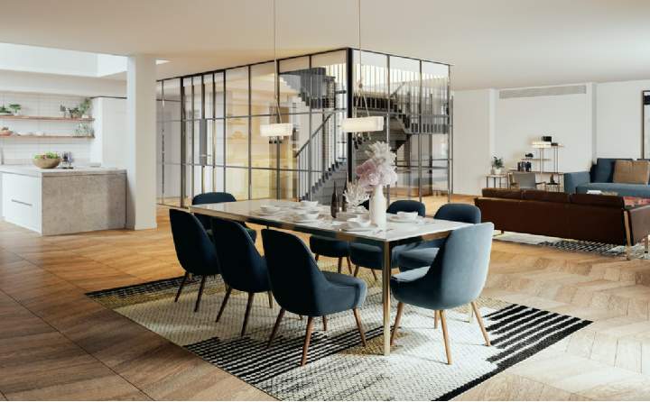 Switch House East Living Space