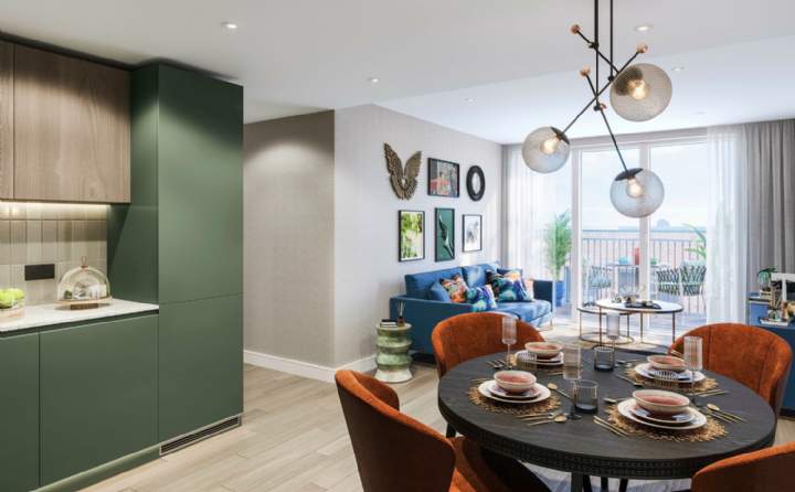 Contemporary living room designed for modern living