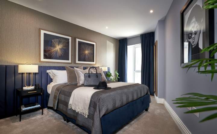 Bedroom in Show Apartment
