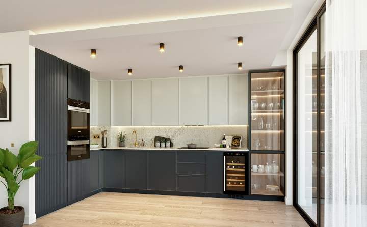 Open kitchen